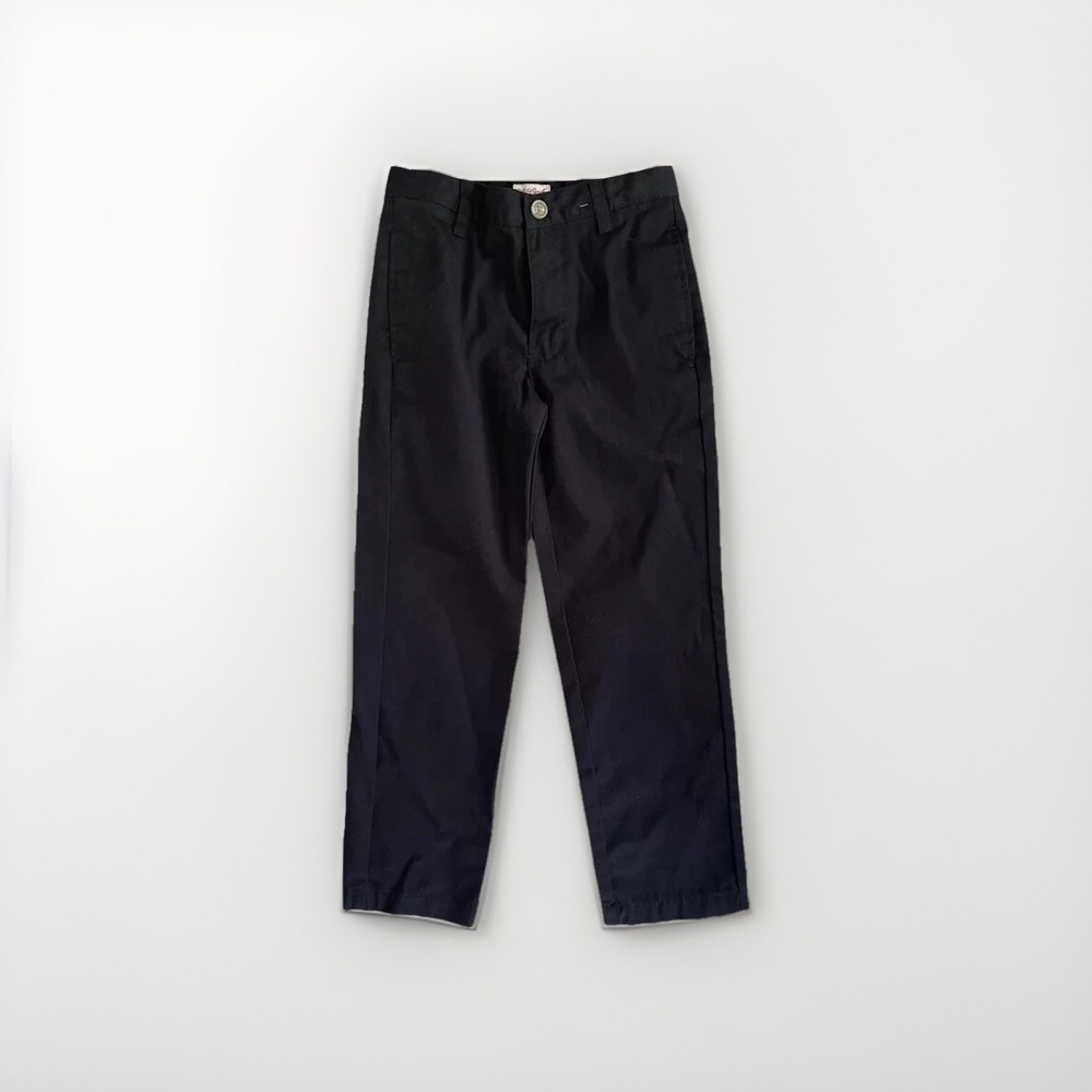 School Uniform Black Boys Pants Size 7 Cat And Jack Dress Pants